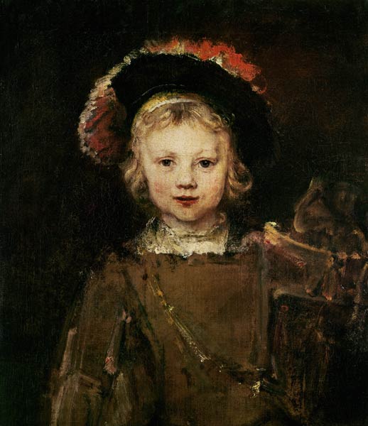 Young Boy in Fancy Dress von Rembrandt van Rijn