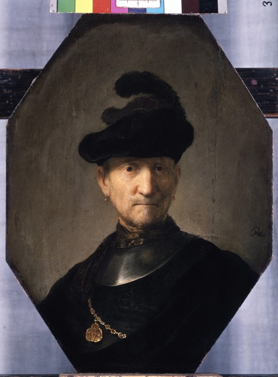 Bildnis eines alten Kriegers von Rembrandt van Rijn