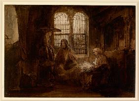 Christus im Hause von Martha und Maria