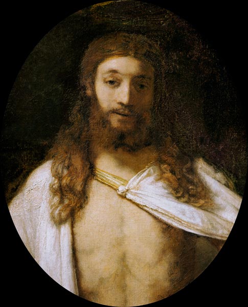 Der auferstandene Christus. von Rembrandt van Rijn