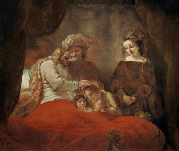 Der Jakobssegen von Rembrandt van Rijn