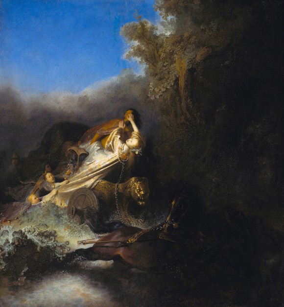 Die Entführung der Proserpina von Rembrandt van Rijn