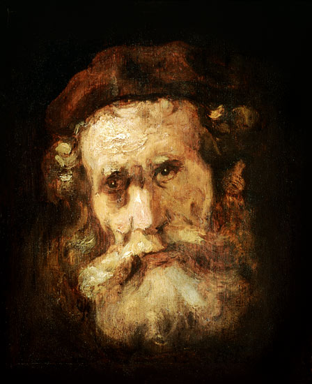 A Rabbi von Rembrandt van Rijn