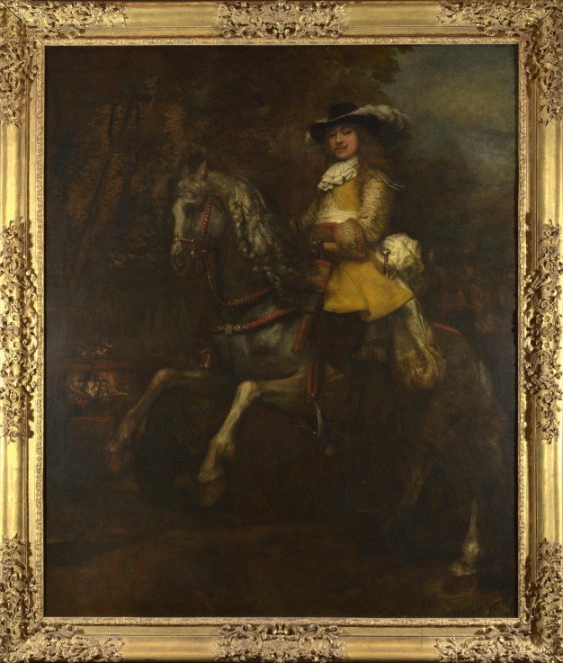 Reiterporträt von Frederick Rihel von Rembrandt van Rijn