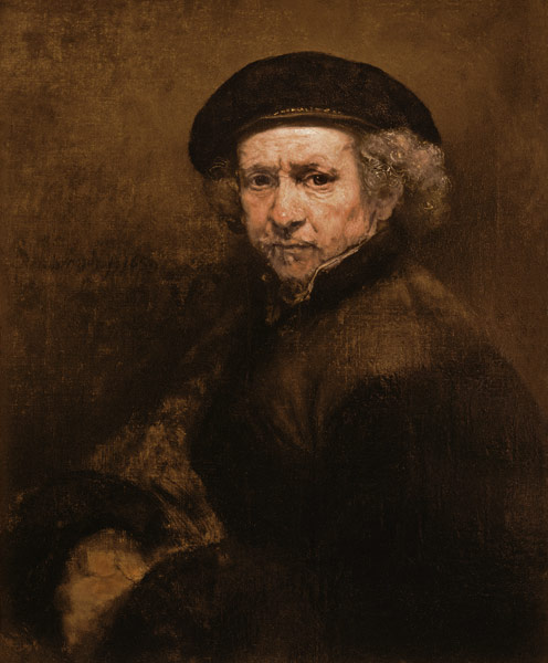 Selbstportrait von Rembrandt van Rijn