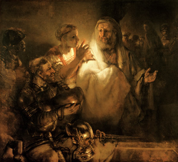 The Denial of St. Peter von Rembrandt van Rijn