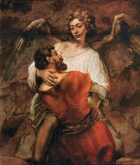Jakobs Kampf mit dem Engel 1660