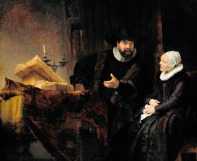 Der Mennonitenprediger Anslo und seine Frau 1641