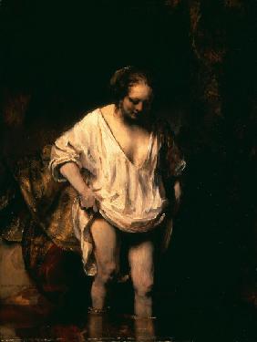 Rembrandt, Badendes M{dchen