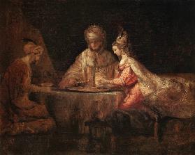 Ahasverus, Haman und Esther 1660
