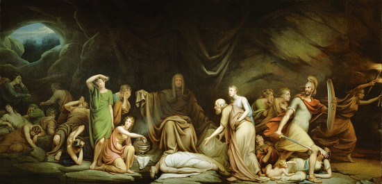 The Court of Death von Rembrandt Peale