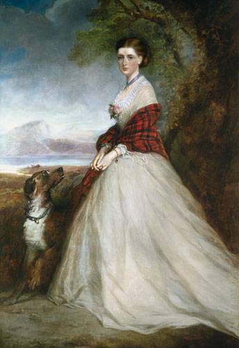 Portrait of Gertrude, Countess of Dunmore von Richard Buckner