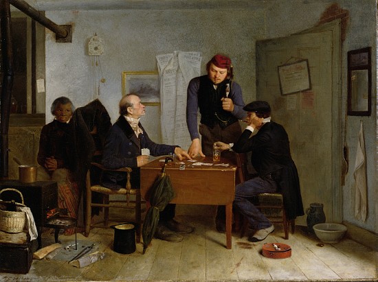 The Card Players von Richard Caton Woodville