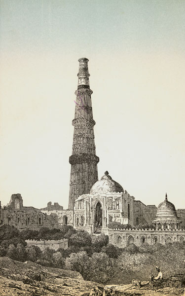 Qutb Minar, Minarett von Richard Illner