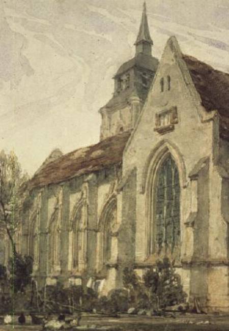 The Church of S. Gilles, Abbeville von Richard Parkes Bonington