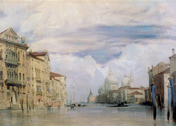 The Grand Canal, Venice von Richard Parkes Bonington