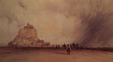 Mont Saint Michel von Richard Parkes Bonington