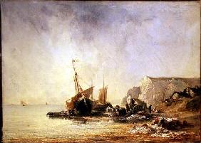 Boats by the Normandy Shore c.1823
