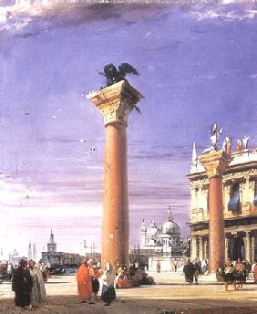 Die St.-Markussäule in Venedig 1826-28