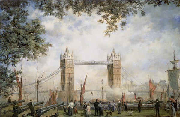 Tower Bridge: From the Tower of London  von Richard  Willis