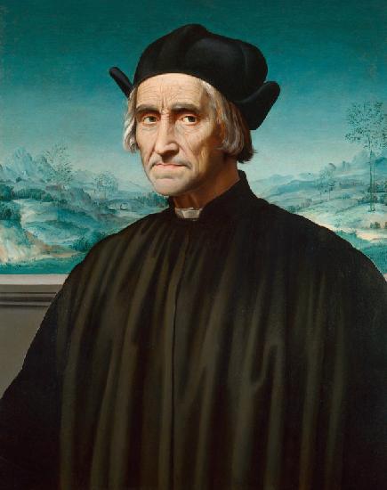 Porträt von Girolamo Benivieni (1453-1542)
