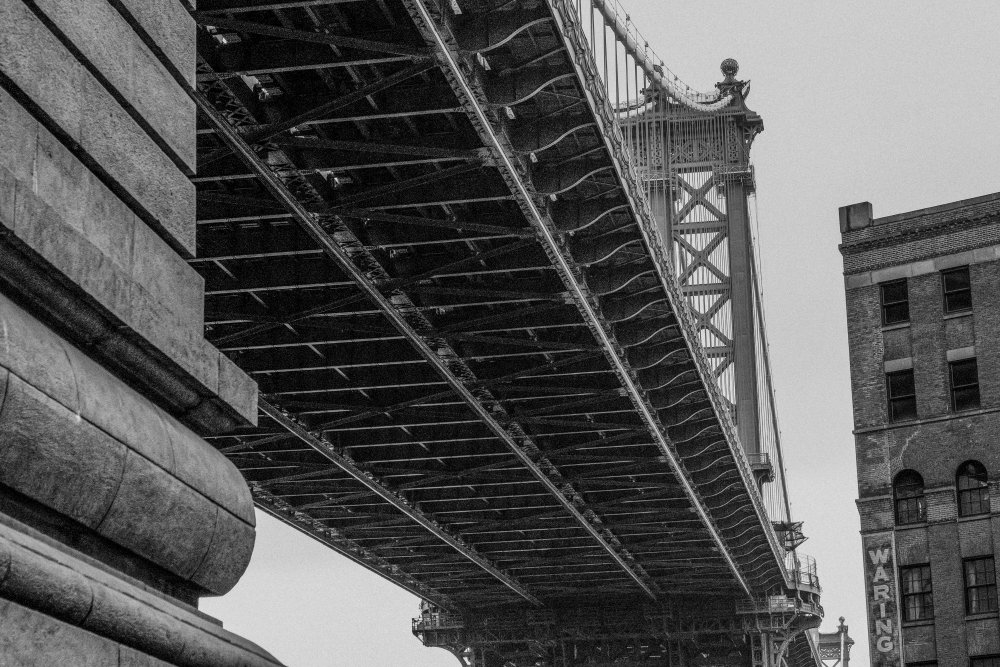Manhattan Bridge - Brooklyn New York von Rikard Ekstrand