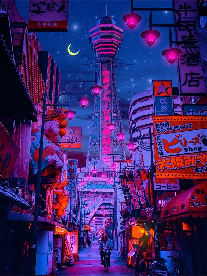 Lichter von Osaka