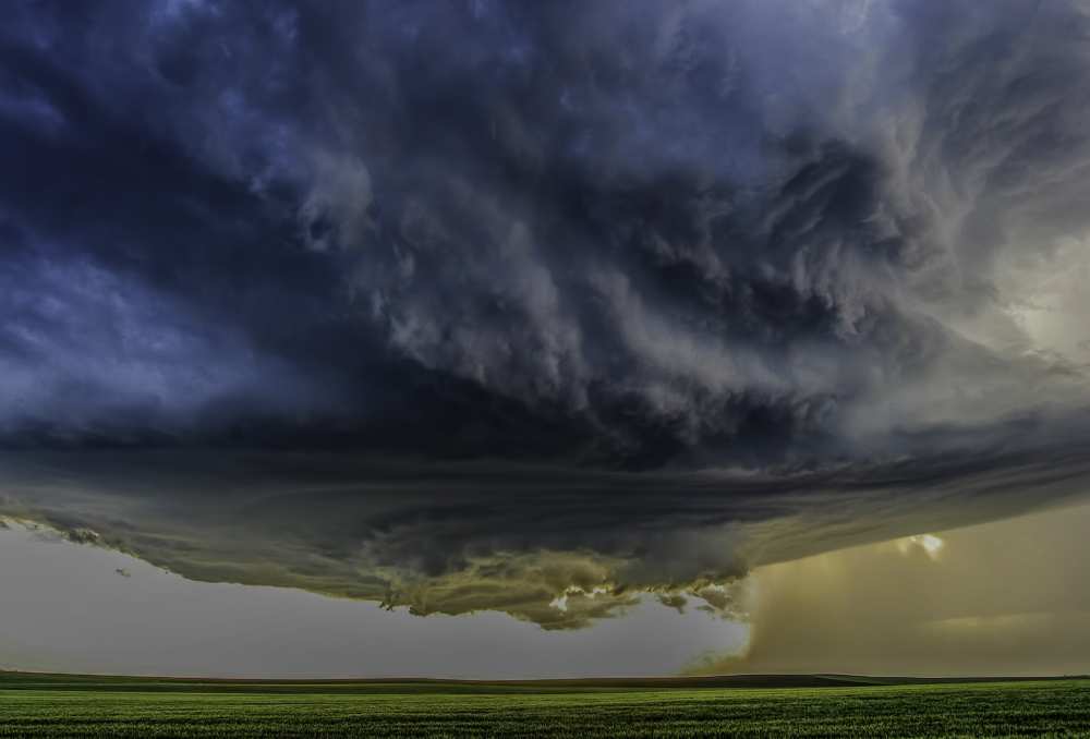 Storm over Greenfield von Rob Darby