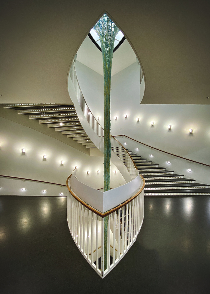 Treppe des Chicago Museums von Rob Darby