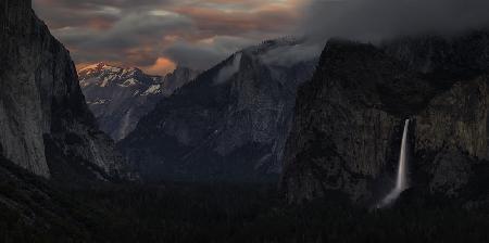 Yosemite-Sonnenuntergang