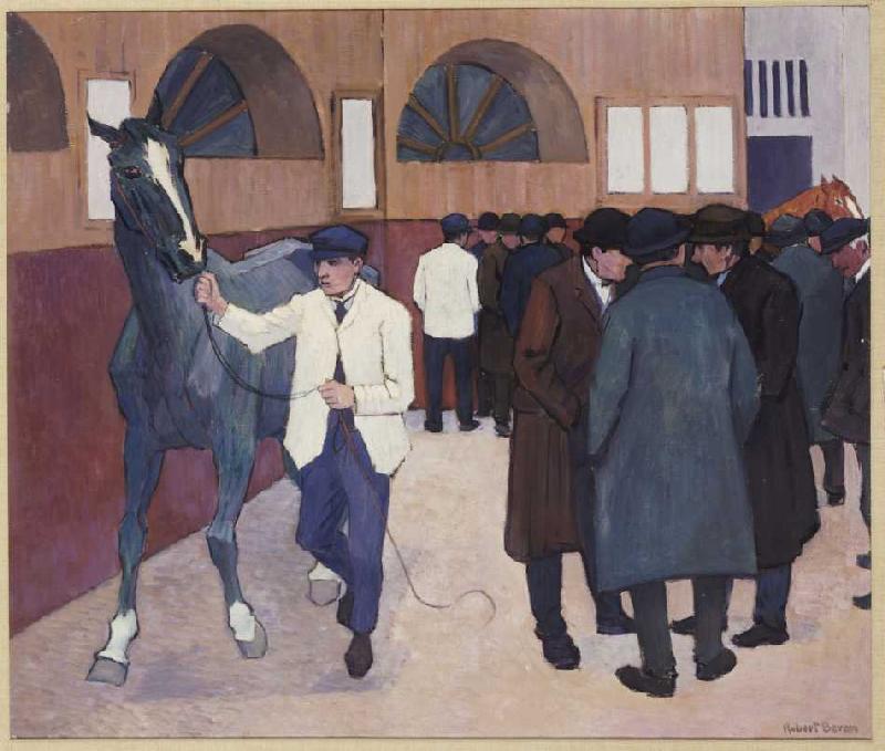 Pferdehändler von Robert Bevan