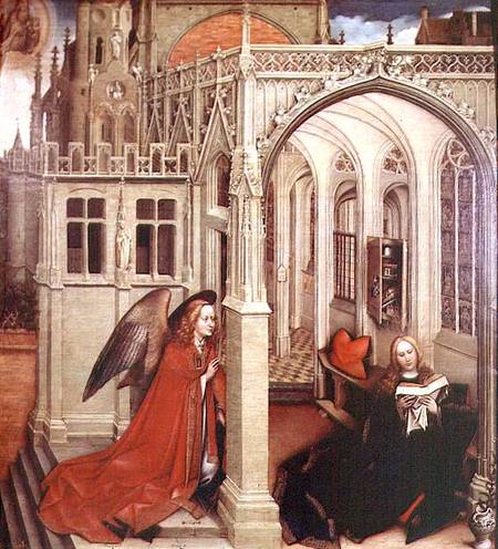 The Annunciation von Robert Campin