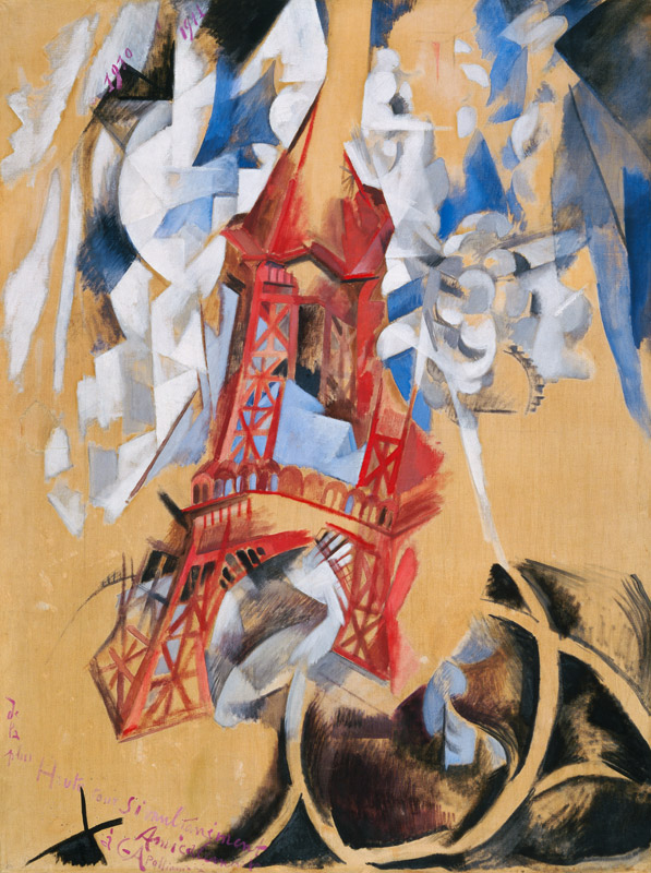 Der Eiffelturm (La Tour Eiffel) von Robert Delaunay