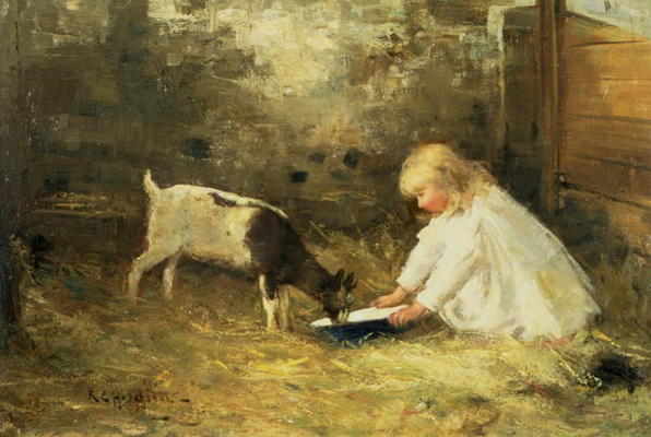 The Kid (oil on canvas) von Robert Gemmel Hutchison