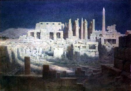Moonlight at Karnak von Robert George Talbot Kelly