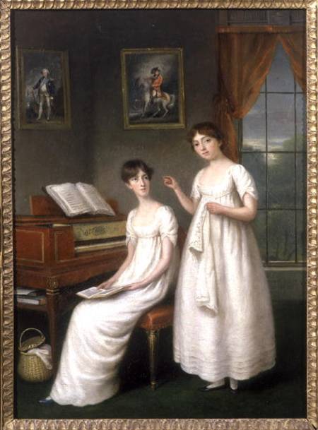Portrait of the Irwin Sisters von Robert Home