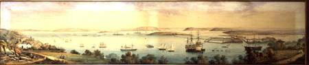 A Panoramic View of the Cove of Cork von Robert L. Stopford