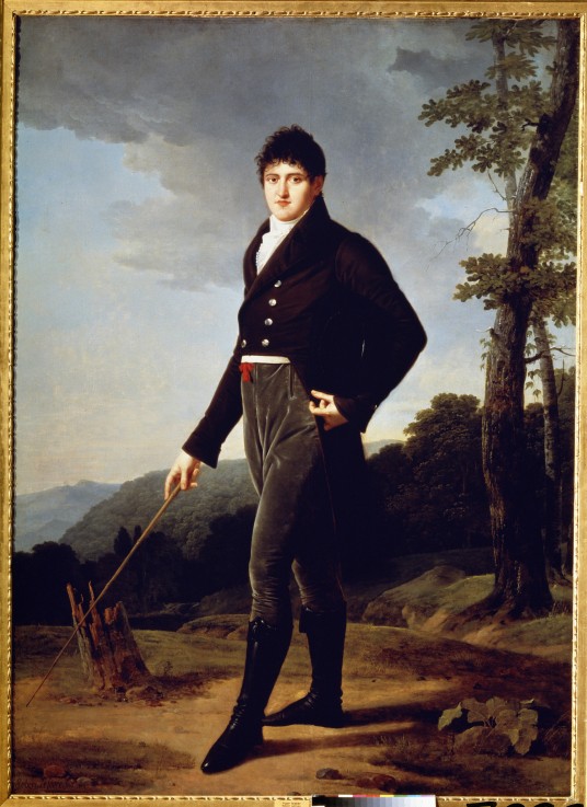 Porträt des Grafen Andrei Besborodko von Robert Lefevre
