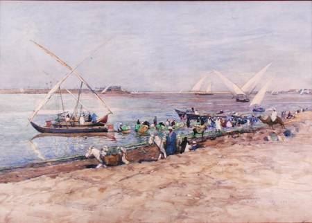 The Nile near Cairo von Robert McGowan Coventry