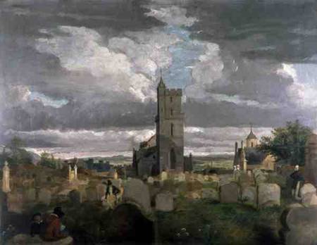 The Old Churchyard, Stirling von Robert Mitchell