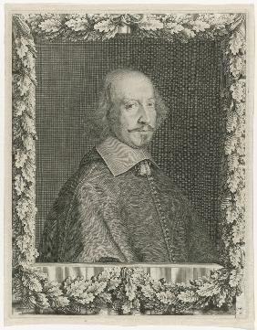 Porträt von Kardinal Mazarin 1656