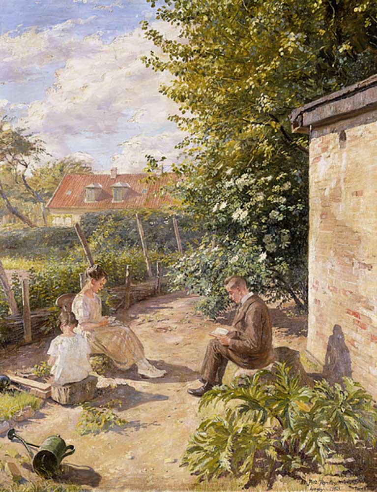 Im Garten, 1923 von Robert Panitzsch