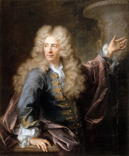 Porträt von Bildhauer Jean Cornu (1650-1715) von Robert Tournieres