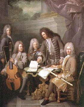 La Barre and Other Musicians c.1710