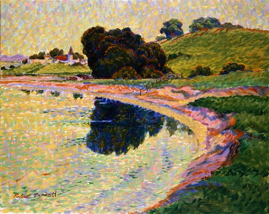 The River Ouse at Piddinghoe, East Sussex  von Robert  Tyndall