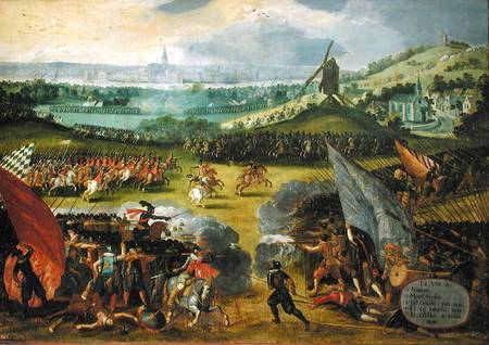 Battle of Nimegen (War against France 1556-1558) von Rodrigo of Holland
