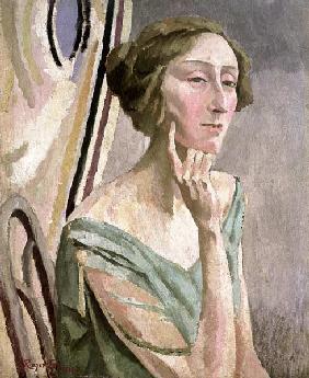Portrait of Edith Sitwell (1887-1964) 1915