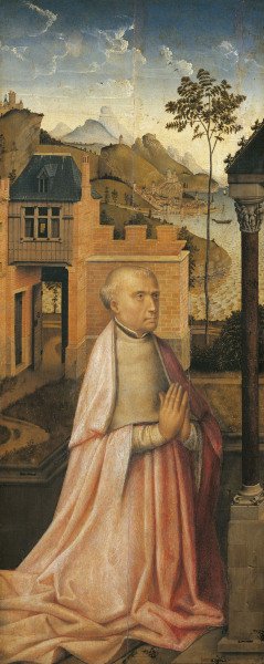 Rogier van der Weyden / Donor Portr. von Rogier van der Weyden