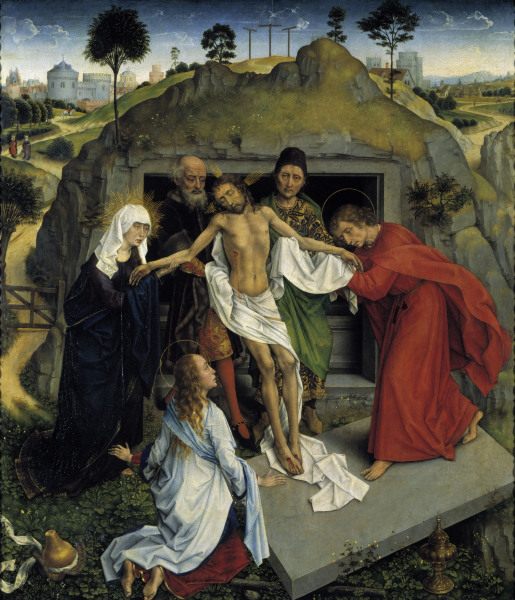 Rogier v.d.Weyden /Lamentation of Christ von Rogier van der Weyden