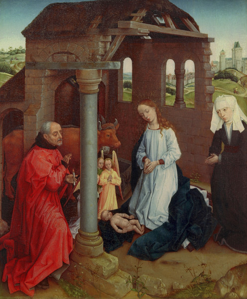 R.van d.Weyden (workshop),Christ s birth von Rogier van der Weyden